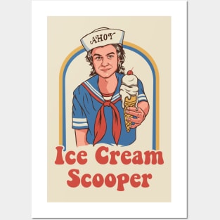 Ice Cream Scooper Posters and Art